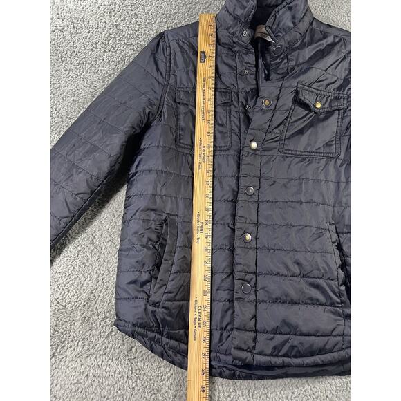 Paper Denim‎ & Cloth Puffer Jacket Men Small Snap Button Lightweight Outerwear - Picture 7 of 16